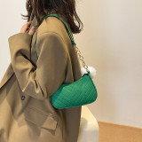 Small bag women's spring retro shoulder bag Messenger bag Trendy armpit bag