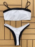 women's black and white bikini suit sexy swimsuit