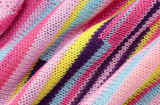 Women's Summer Print Tie Halter V-Neck Low Back Knitting Dress