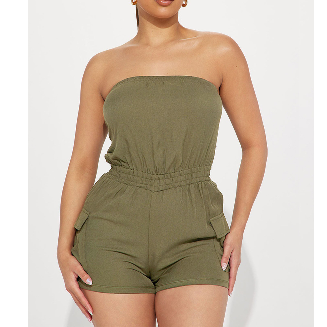 ECOWISH Women Off Shoulder Romper Strapless Floral India | Ubuy