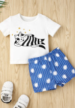 Summer Baby Suits Baby Short-Sleeved Clothes Newborn Suits Baby Clothes Infant Two Piece Set