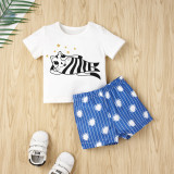 Summer Baby Suits Baby Short-Sleeved Clothes Newborn Suits Baby Clothes Infant Two Piece Set