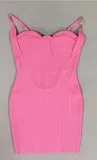 Women's party cross-border houseofc bandage dress