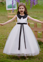 Mädchen Prinzessin Kleid Host Bühne Laufsteg Klavier Kostüme Kinderkleid
