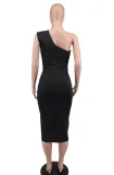 Women French Sleeveless Bodycon Dress