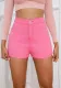 High Waist Stretch Plus Size Sexy Ripped Women's Denim Shorts