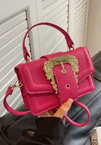 Baroque style retro metal accessories portable shoulder bag small bag