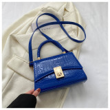 Popular Winter Retro Small Bag Women's Casual Textured Shoulder Messenger Bag