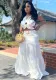 Women's Style Wrap Casual Maxi Dress Women's Set
