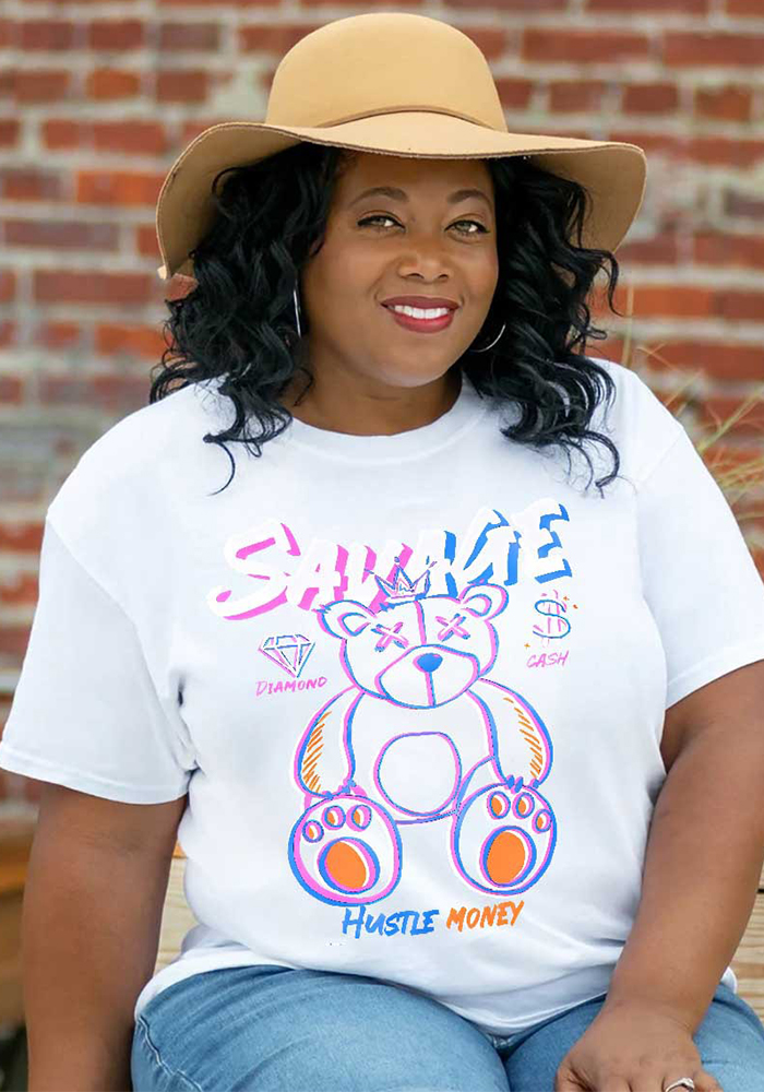 Plus size sales t shirts wholesale