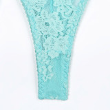 Feather Lace Sexy Suit Lingerie Set Female Underwear