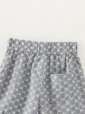 Summer Women hollow embroidery shorts