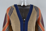 Autumn And Winter Long Tassel Sweater Knitting Fashion Cardigan Jacket Women
