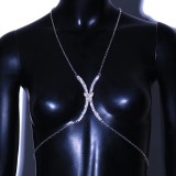 Accessories Simple curved butterfly chest support Sexy bikini chest chain female body Chain