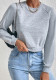 Casual Track Top Cropped Crop Round Neck Hoodies