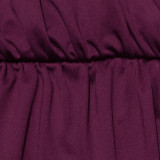 Women's Plus Size Solid Strap Sleeveless V-Neck Long Dress