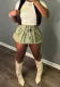 Women's Vintage Wash Stretch Denim Shorts