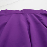 Off Shoulder Strapless Top High Waist A-Line Long Skirt Spring/Summer Women's Two-Piece Set