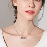 Women Letter Necklaces Clavicle Chains