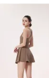 Women Summer Tennis Dress Yoga Wear Sports Dress