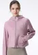 Women Hooded Loose Running Fitness Long Sleeve Jacket