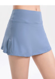 Women Sports Stretch Quick Dry Running Yoga Pants High Waist Fitness Mini Skirt