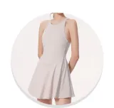 Women Summer Tennis Dress Yoga Wear Sports Dress