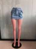 Sexy Fit Denim Bodycon Club Skirt