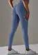 Seamless Solid Jacquard Butt Lift High Waist Fitness Yoga Pants Sports Running Yoga Cropped Pants