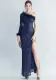 long sequins Plus Size Fat Beauty Formal Party Evening Dress