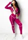 Women Fall Solid Long Sleeve Top and Pant Two-Piece Set