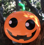 Halloween bar haunted house shopping mall decoration inflatable pumpkin