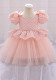 Children's dress Cascading Ruffles Dress Children's dress princess dress girl baby first birthday kids Dress