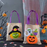 Halloween Gift Candy Bag Jack-O-Lantern Tote Bag