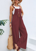 Women Solid Casual Overalls