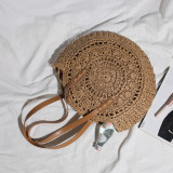 Fashion Straw Bag Shoulder Women's Bag Beach Holidays Bag Large Capacity Tote Bag