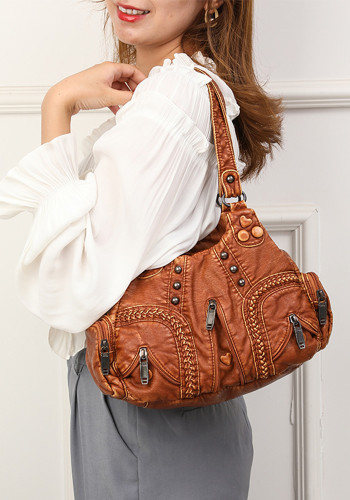 Retro Ladies Bag Handbag Fashion Trend Large Capacity Shoulder Messenger Bag