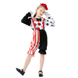 Halloween Children's Clown Men And Women Costumes Funny Clown Stage Performance Clothes