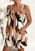 Women's Summer Casual Fashion Straps Overalls Jumpsuit Overalls