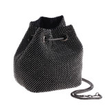 Diamond Bucket Shoulder Multi-Function Portable Evening Bag