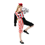 Halloween Children's Clown Men And Women Costumes Funny Clown Stage Performance Clothes