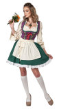 Halloween Women Bavarian National Oktoberfest Munich, Germany Women Costume Maid Dress