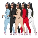 Women's Fall/Winter Solid Color Zip Pocket Cargo Jumpsuit