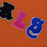Women Summer Letter Embroidered T-Shirt