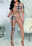 Conjunto de pantalones de dos piezas para mujer con estampado digital de moda sexy