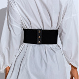 Women pu Leather Belt Dress