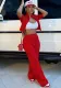 Women Fall Casual Zip Top and Drawstring Loose Pants Two-Piece Set