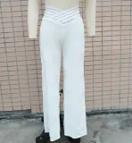 Women high waist wide leg Pant