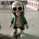 Creative cool Skeleton Figurines desktop car ornaments