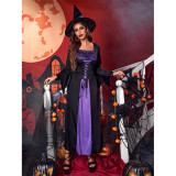 Halloween Costume Adult Witch Cosplay Costume Masquerade Cosplay Witch Stage Costume